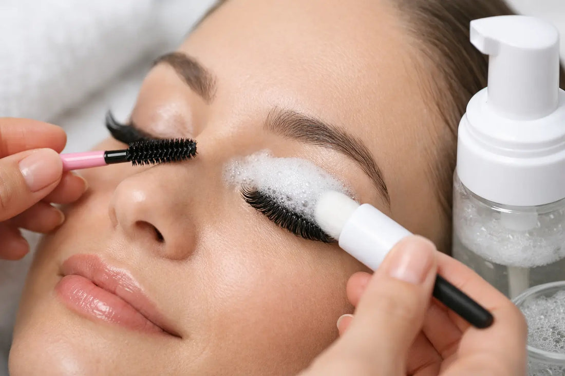 How to Clean LED Lash Extensions Properly